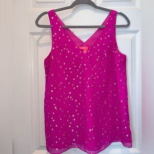 Lilly Pulitzer Florin Silk Top